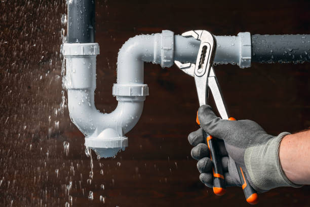 Professional Emergency Plumber technician working in Palmyra, IN